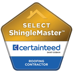 CertainTeed Select ShingleMaster certified roofer